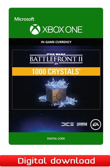 STAR WARS Battlefront II Crystals Pack 1000 XOne