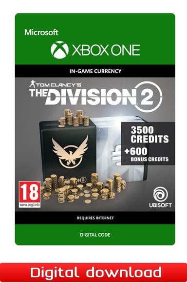 Tom Clancy’s The Division 2 4100 Premium Credits Pack - XOne