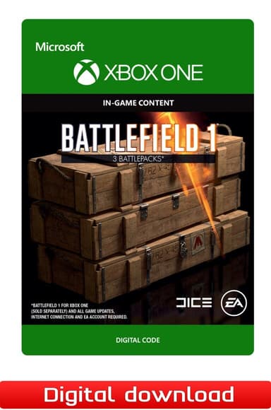 Battlefield 1 Battlepack X 3 - XOne