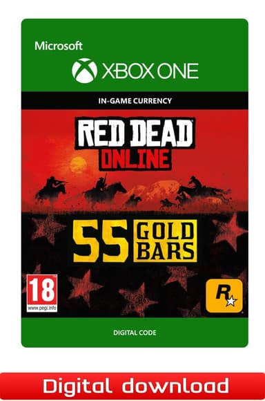 Red Dead Redemption 2 55 Gold Bars - XOne
