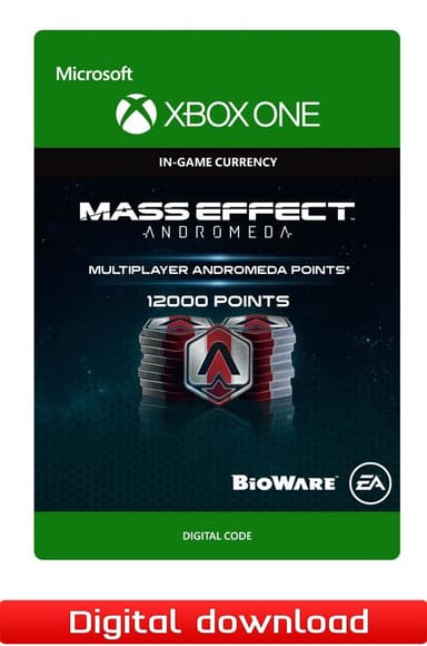 Mass Effect Multiplayer 12000 Andromeda Points - XOne