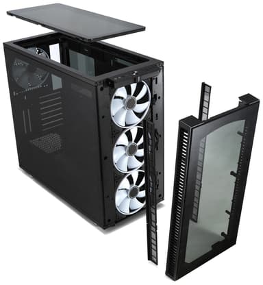 Fractal Design Vision S2 PC datorchassie  (RGB/härdat glas)