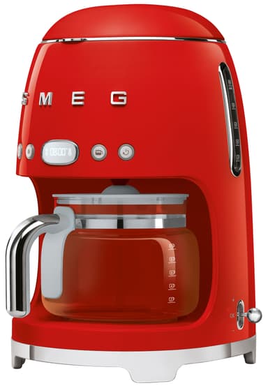 Smeg 50's Style kaffebryggare DCF02RDEU  (röd)