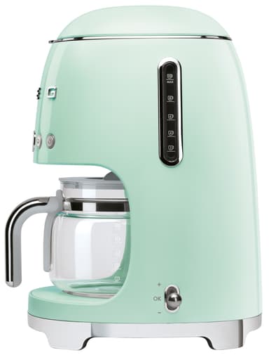 Smeg 50's Style kaffebryggare DCF02PGEU (pastellgrön)