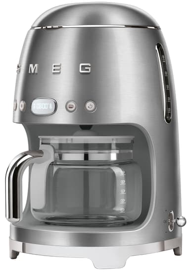 Smeg 50's Style kaffebryggare DCF02SSEU (stål)