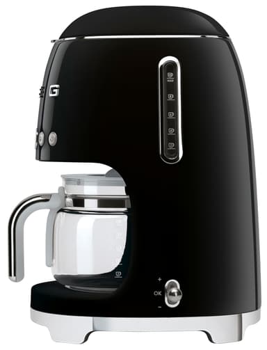 Smeg 50's Style kaffebryggare DCF02BLEU (svart)