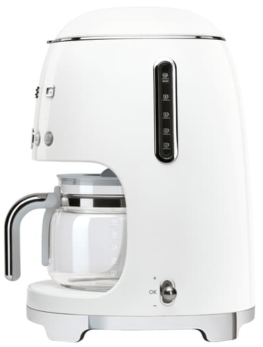 Smeg 50's Style kaffebryggare DCF02WHEU (vit)