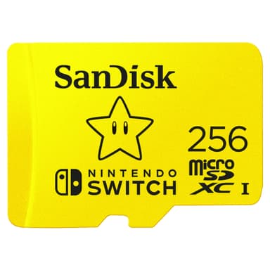 SanDisk MicroSDXC minneskort för Nintendo Switch 256 GB