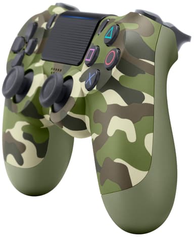 DualShock 4 Trådlös kontroll till PS4 (grön kamoflage)