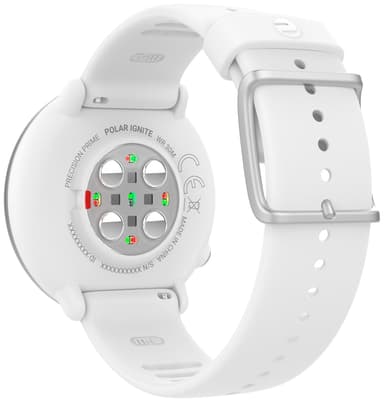 Polar Ignite träningsklocka S (vit/silver)
