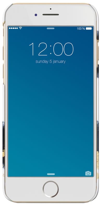 iDeal telefonfodral för Apple iPhone 6/7/8/SE Gen.2/3 (gleaming licorice)