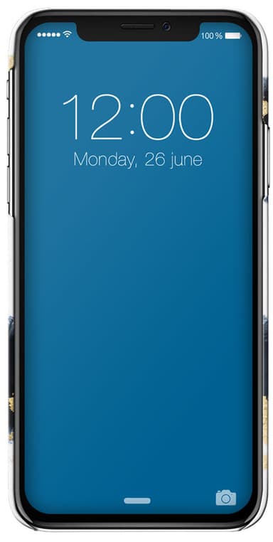 iDeal telefonfodral för Apple iPhone X/XS (gleaming licorice)