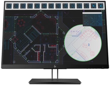 HP Z Display Z24i G2 24" bildskärm (svart)