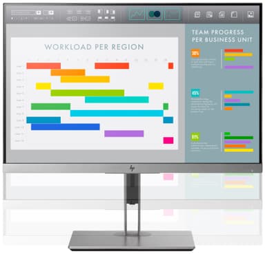 HP EliteDisplay E243i 24" monitor (silver)