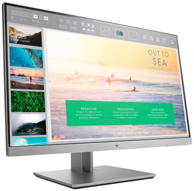 HP EliteDisplay E233 23" bildskärm (silver)
