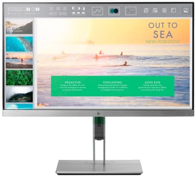 HP EliteDisplay E233 23" bildskärm (silver)