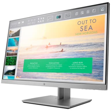 HP EliteDisplay E233 23" bildskärm (silver)