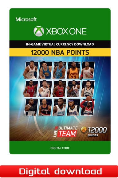 EA Sports NBA Live 16 - 12000 NBA Points - XOne