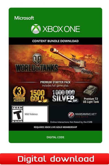 World of Tanks Premium Starter Pack - XOne