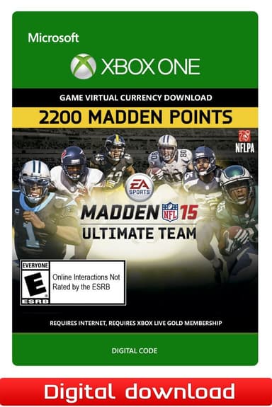 Madden NFL 15 2 200 Points - XOne