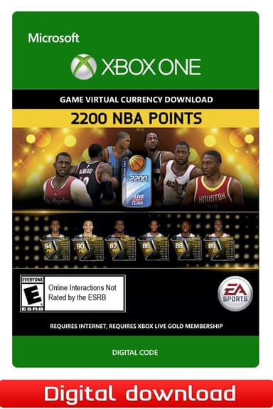 EA SPORTS NBA LIVE 15 - 2 200 NBA Points - XOne