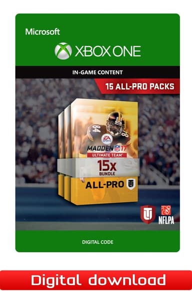 Madden NFL 17 15 All-Pro Pack Bundle - XOne