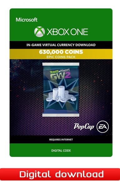 Plants vs. Zombies Garden Warfare 2 630 000 Epic Coins Pack - XOne O