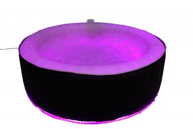GemSpa Classic 50018 Uppblåsbart Spabad inbyggd Led Belysning - 6 personer