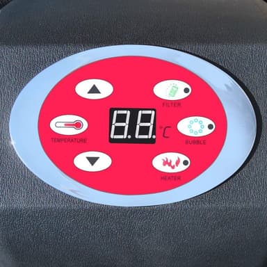GemSpa Premium 50011 Uppblåsbart Spabad - 6 personer