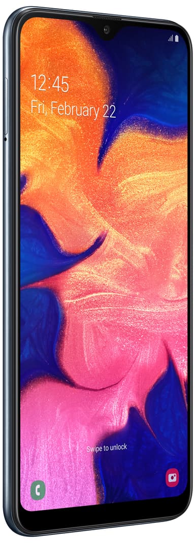 Samsung Galaxy A10 smartphone (svart)