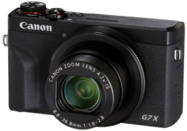 Canon PowerShot G7 X Mark III kompaktkamera (svart)