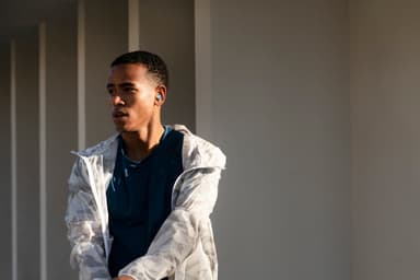 JBL Reflect Flow true-wireless in-ear hörlurar (grönblå)