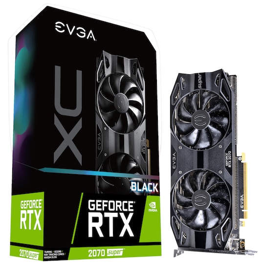 EVGA GeForce RTX 2070 Super Black grafikkort 8G