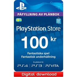 PlayStation Wallet Top-up 100 SEK