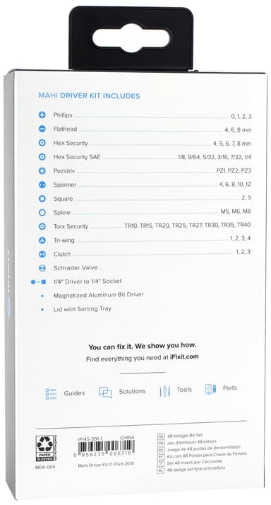 iFixit Mahi 48-bit precision skruvbitskit