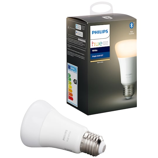 Philips Hue White LED glödlampa 9W A60 E27