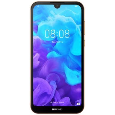 Huawei Y5 2019 smartphone (bärnstensbrun)