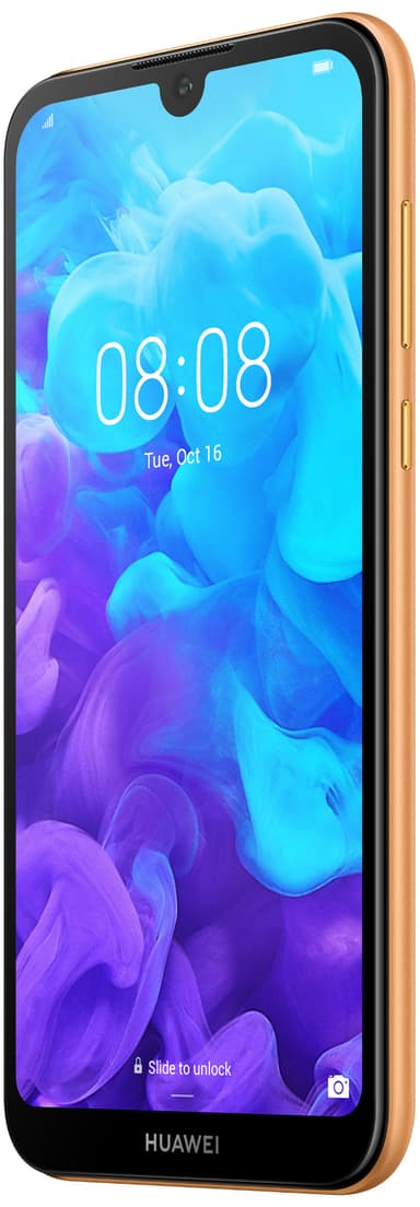 Huawei Y5 2019 smartphone (bärnstensbrun)
