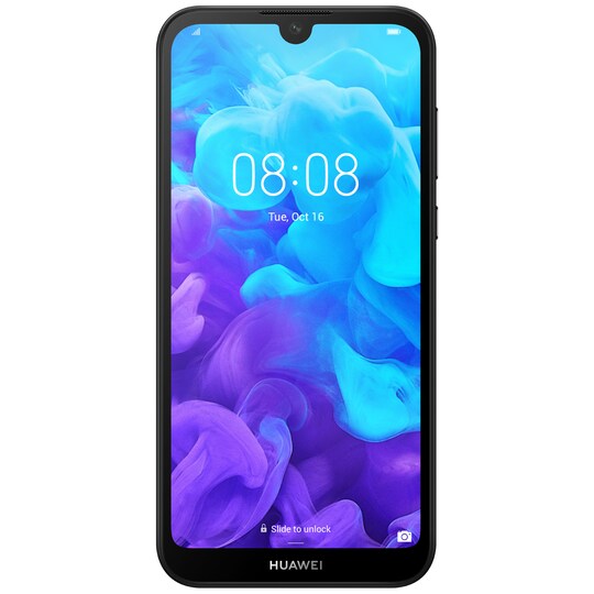 Huawei Y5 2019 smartphone (modern svart)