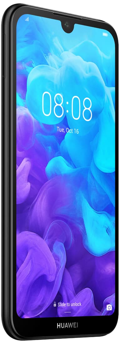 Huawei Y5 2019 smartphone (modern svart)