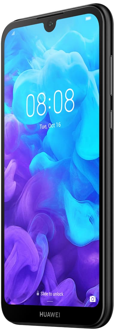 Huawei Y5 2019 smartphone (modern svart)