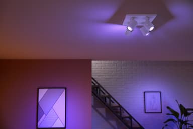 Philips Hue Argenta vit spotlight 4x5.7W 230V