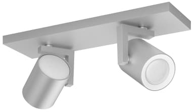Philips Hue Argenta spotlight aluminium 2x5.7W