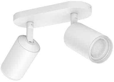 Philips Hue Fugato vit spotlight 2x5.7W 230V
