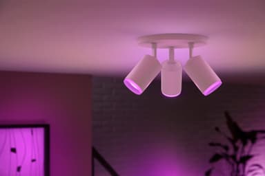 Philips Hue Fugato vit spotlight 3x5.7W 230V