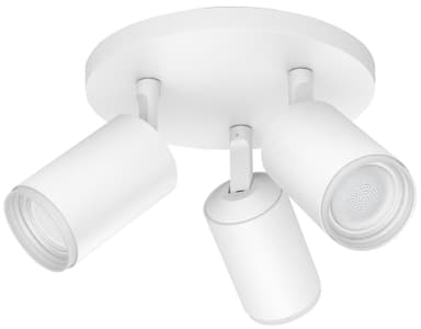 Philips Hue Fugato vit spotlight 3x5.7W 230V
