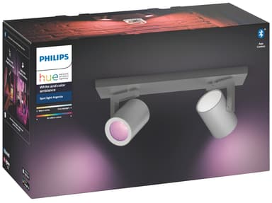 Philips Hue Argenta spotlight aluminium 2x5.7W