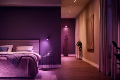 Philips Hue Fugato svart spotlight 1x5.7W 230V