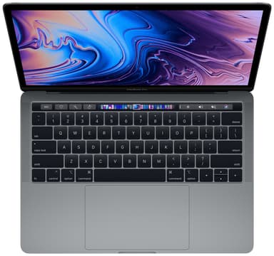 MacBook Pro 13 med Touch Bar 2019 (rymdgrå)