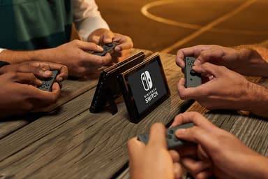 Nintendo Switch gaming konsol 2019 + Joy-Con (grå)